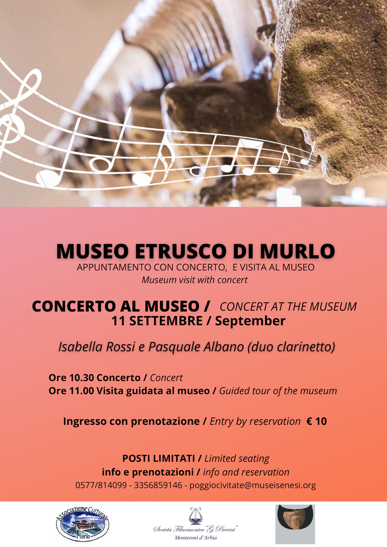 appuntamento musicale e culturale "CONCERTO AL MUSEO"