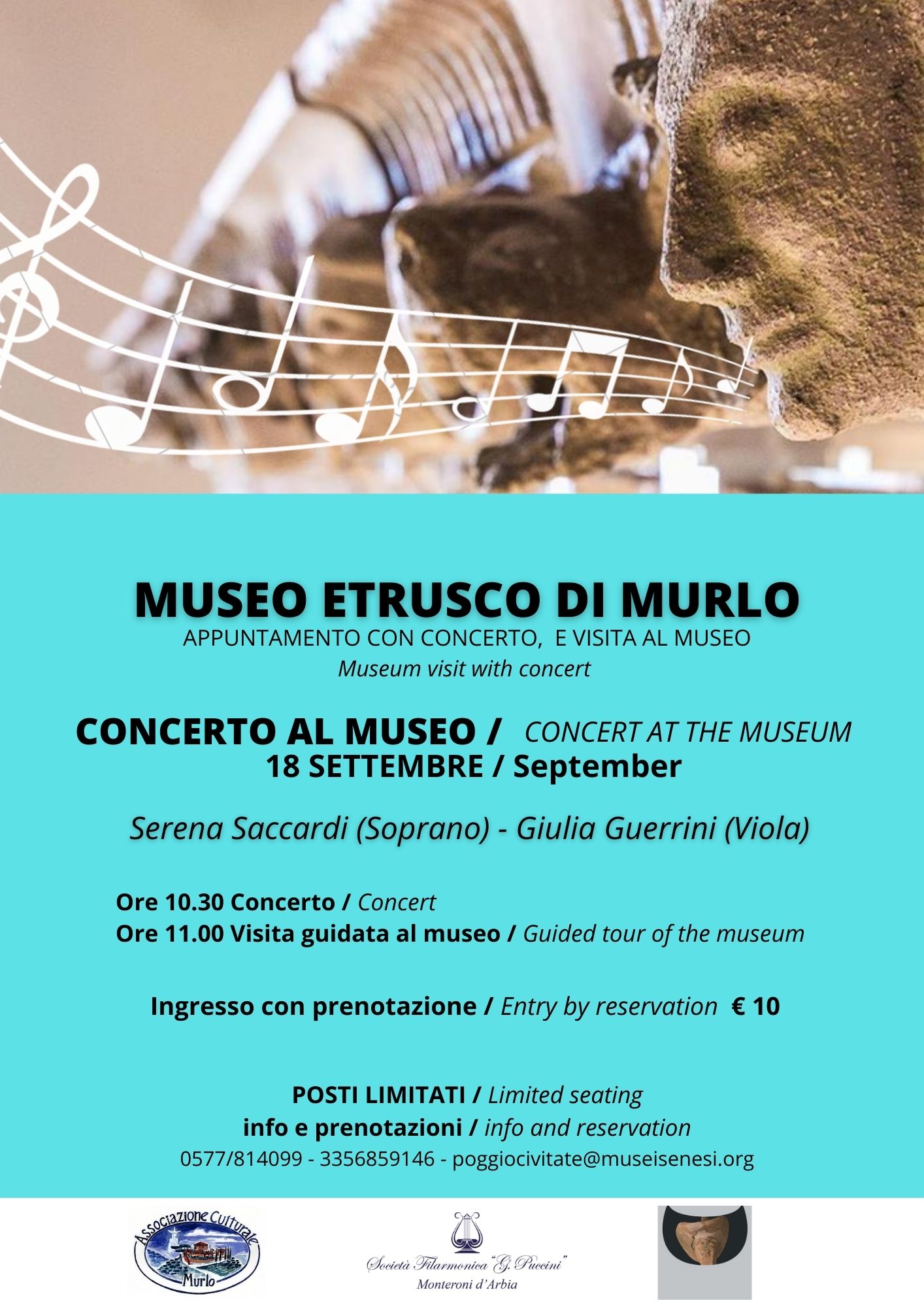 appuntamento musicale e culturale "CONCERTO AL MUSEO"