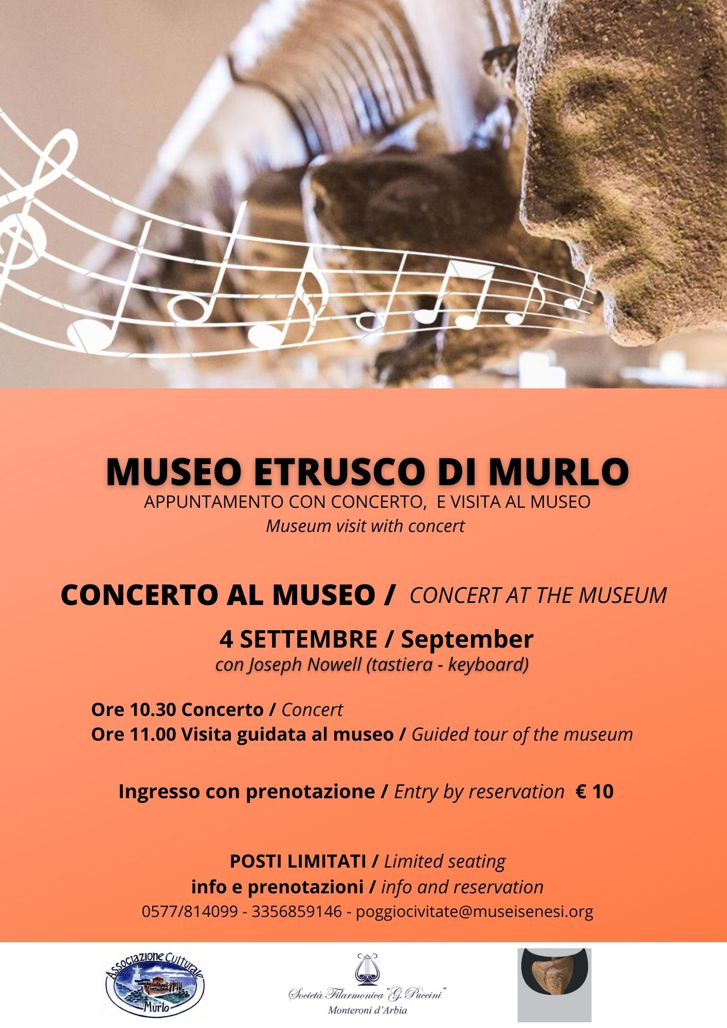 appuntamento musicale e culturale "CONCERTO AL MUSEO"