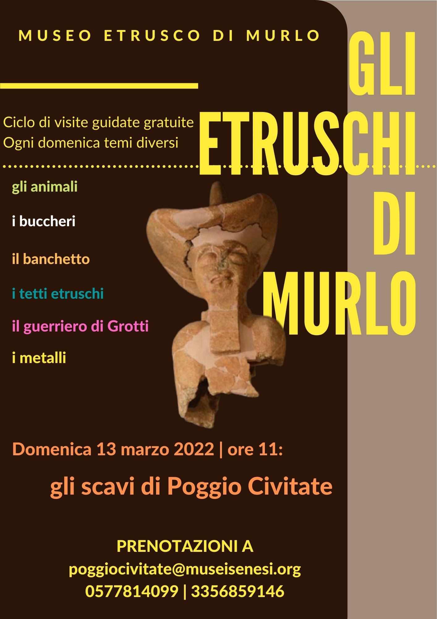 Gli Etruschi di Murlo si raccontano secondo appuntamento
