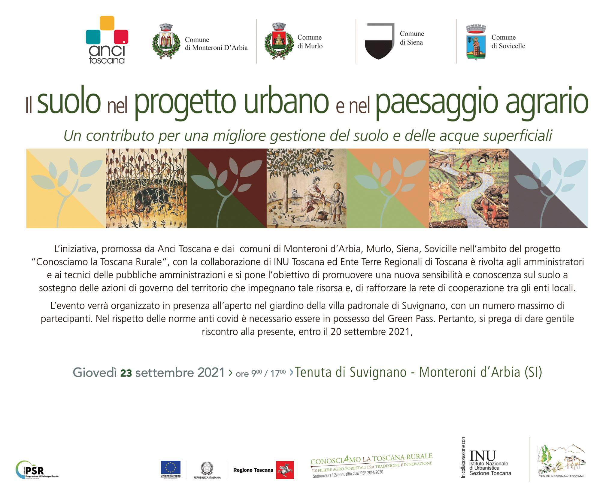 Suvignano " Il suolo nel progetto urbano e nel paesaggio agrario"