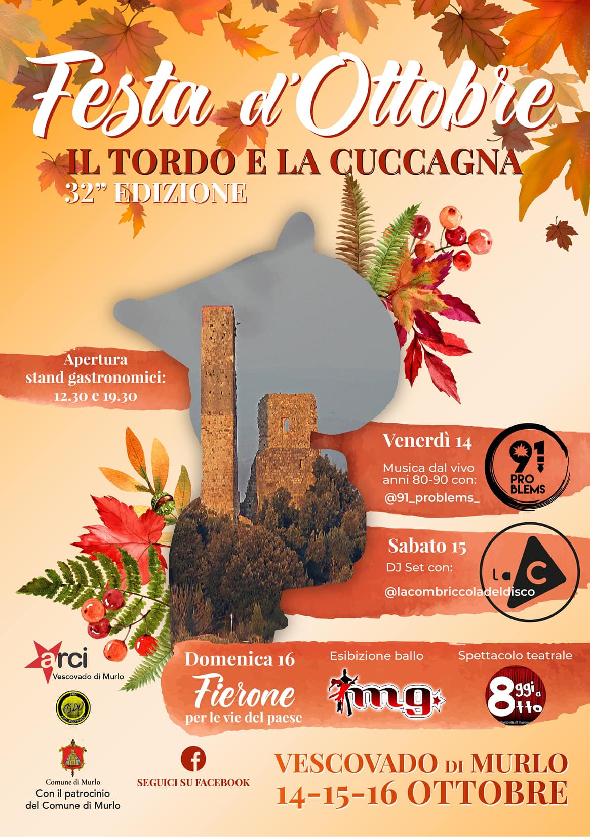 Festa d'Ottobre il tordo e la cuccagna
