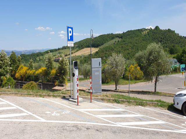 Punto di ricarica Be-Charge