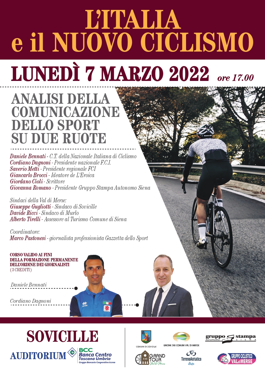 Analisi della comunicazione dello sport su due ruote Convegno